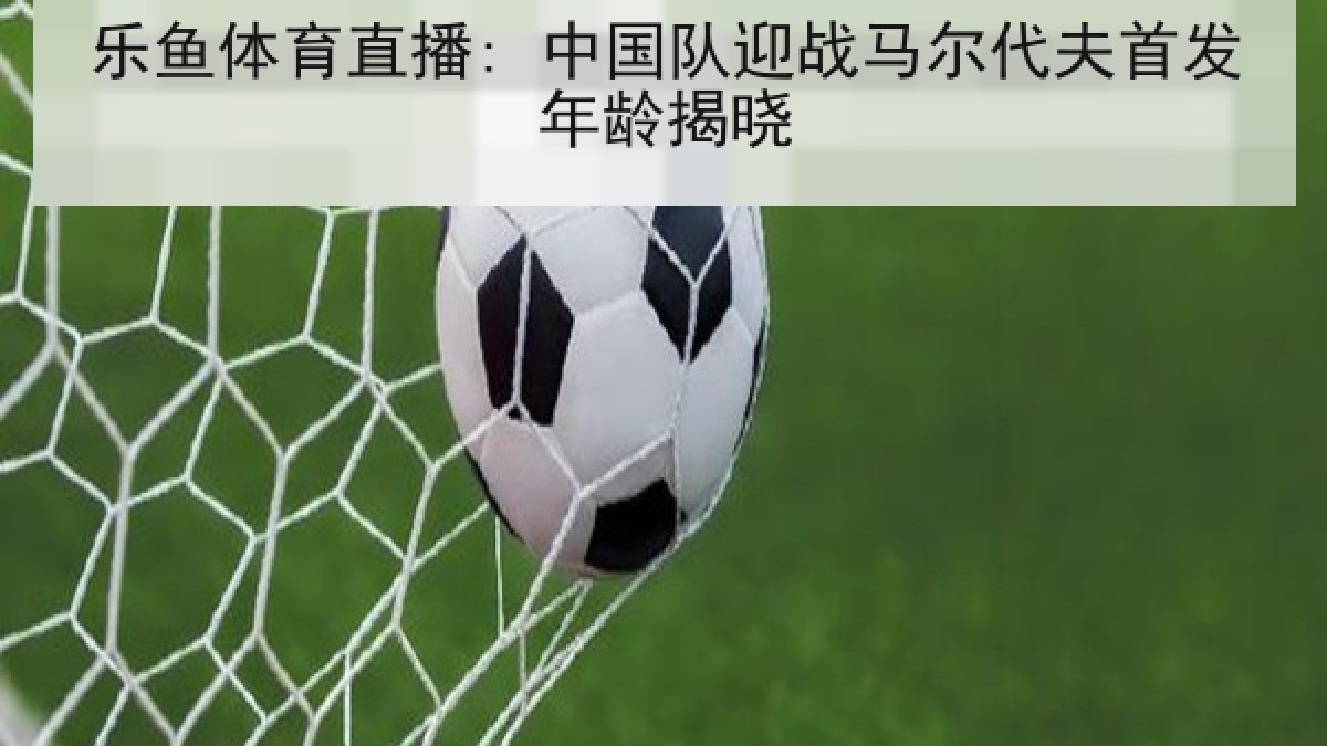 乐鱼体育直播: 中国队迎战马尔代夫首发年龄揭晓
